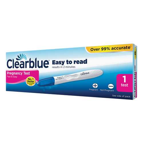 Тест на беременность Clearblue easy цифровой 2 шт. в Аптека Норма