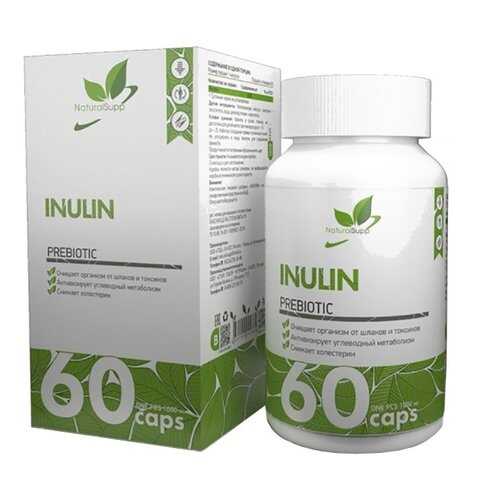 Инулин пребиотик NATURALSUPP Inulin капсулы 60 шт. в Аптека Норма