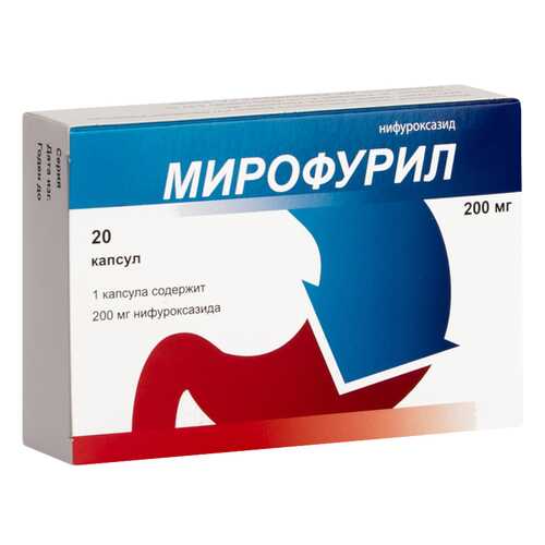 Мирофурил капсулы 200 мг №20 в Аптека Норма
