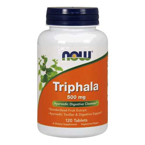 Для пищеварения NOW Triphala 500 мг таблетки 120 шт. в Аптека Норма