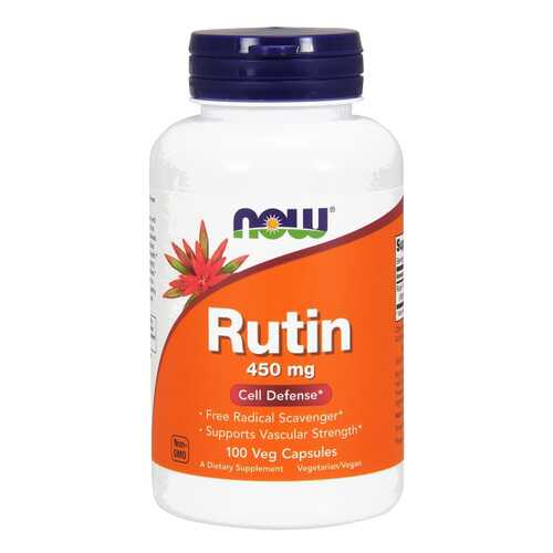 Для сердца и сосудов Now Rutin 450 мг 100 капсул в Аптека Норма