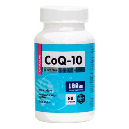 Коэнзим Q10 Chikalab BOMBBAR Co-Q10 100 мг капсулы 60 шт. в Аптека Норма