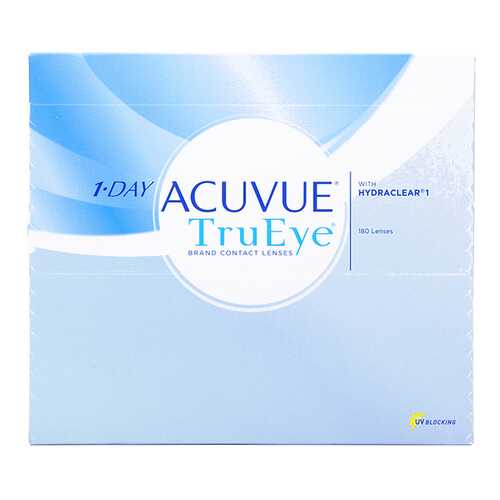 Контактные линзы 1-Day Acuvue TruEye 180 линз R 9,0 -2,25 в Аптека Норма