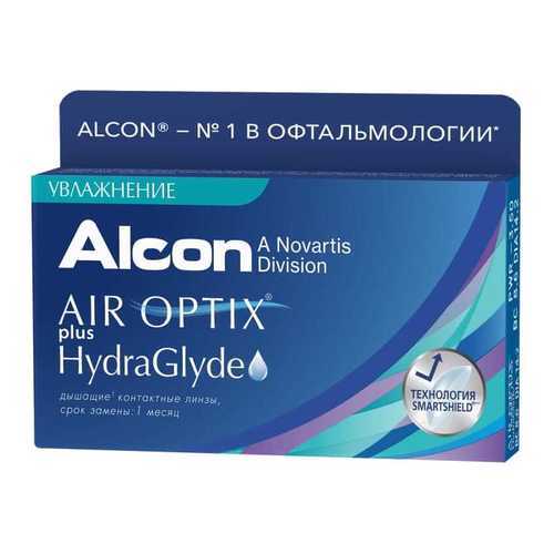 Контактные линзы ALCON Air Optix plus HydraGlyde 3 линзы -10,00 в Аптека Норма
