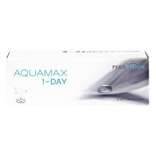 Контактные линзы AQUAMAX 1-DAY 30 линз R 8,6 -1,00 в Аптека Норма