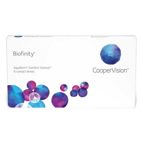 Контактные линзы Biofinity 6 линз -3,75 в Аптека Норма