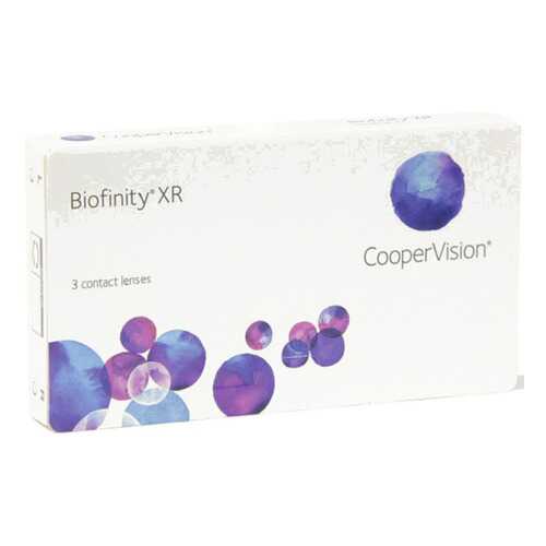 Контактные линзы Biofinity XR 3 линзы R 8,6 -20,00 в Аптека Норма