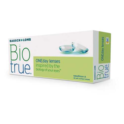 Контактные линзы Biotrue ONEday BC 8,6; D -2,50 30 шт. в Аптека Норма