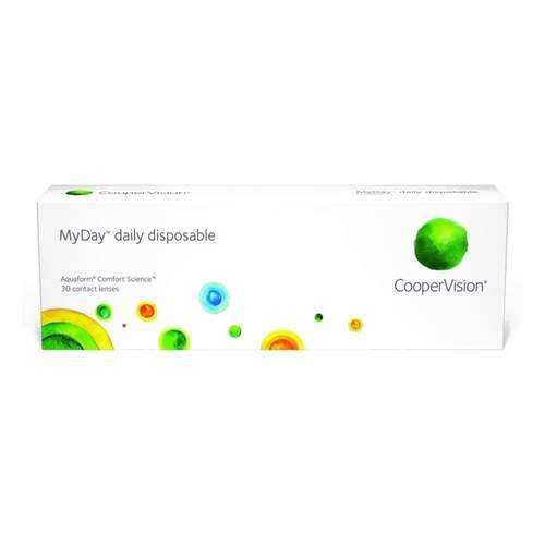 Контактные линзы MyDay Daily disposable 30 линз R 8,4 -10,50 в Аптека Норма