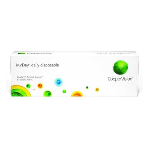 Контактные линзы MyDay Daily disposable 30 линз R 8,4 +2,50 в Аптека Норма