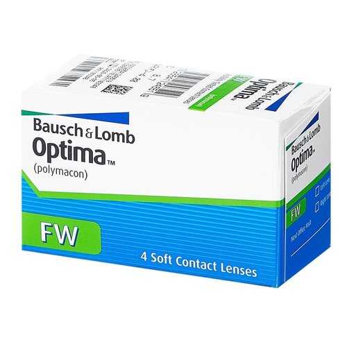 Контактные линзы Optima FW 4 линзы R 8,7 -5,25 в Аптека Норма