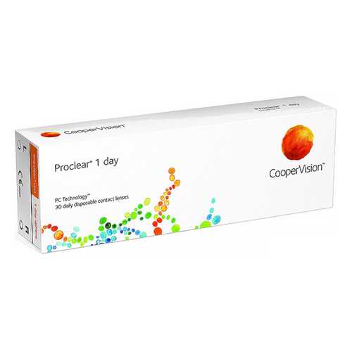 Контактные линзы Proclear 1 Day 30 линз R 8,7 -3,75 в Аптека Норма