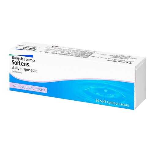 Контактные линзы Soflens Daily Disposable 30 линз -1,25 в Аптека Норма