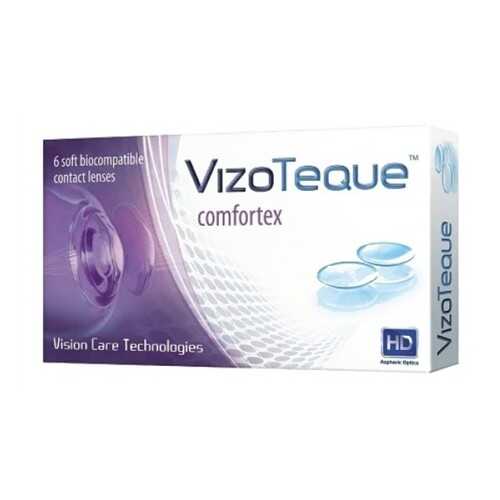 Контактные линзы VizoTeque Comfortex 6 линз R 8,6 -3,50 в Аптека Норма