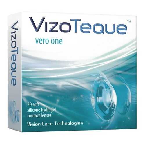 Контактные линзы Vizoteque Vero One 30 линз R 8,6 -1,25 в Аптека Норма