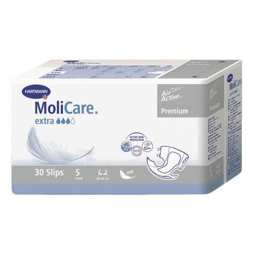 Подгузники для взрослых, S, 30 шт. MoliCare Premium Extra в Аптека Норма