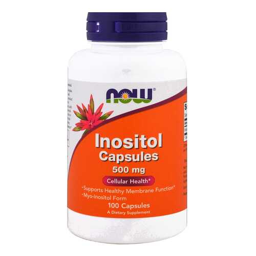 Inositol Capsules NOW капсулы 100 шт. в Аптека Норма