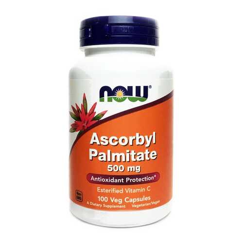 Ascorbyl Palmitate Now капсулы 500 мг 100 шт. в Аптека Норма